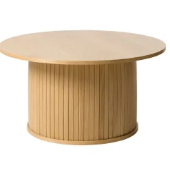 Fabrique de Styles Table Basses>Table basse en chêne d90cm - nola Naturel