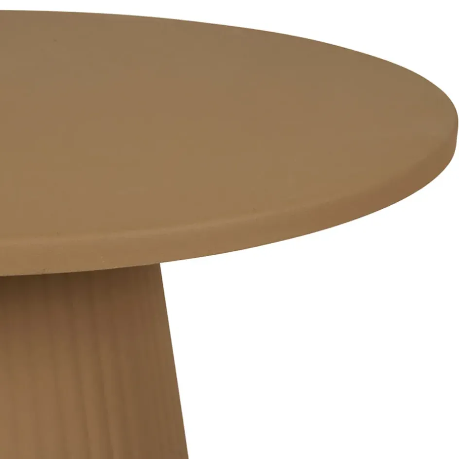 Fabrique de Styles Table Basses>Table basse en fer d58cm - Arty Beige