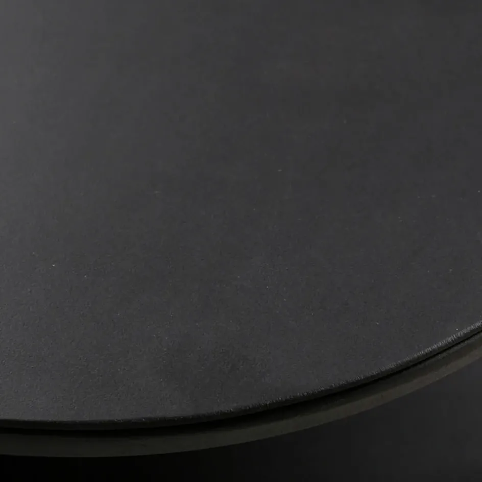 Fabrique de Styles Table Basses>Table basse en métal L120cm -Gray Noir