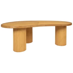 Fabrique de Styles Table Basses>Table basse en rotin et bambou 124x73cm - Saori Naturel