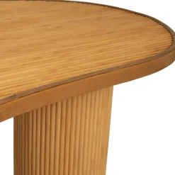 Fabrique de Styles Table Basses>Table basse en rotin et bambou 124x73cm - Saori Naturel