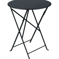 Fabrique de Styles Tables De Jardin|Jardin>Table de jardin plainte en acier - Bistro Carbone