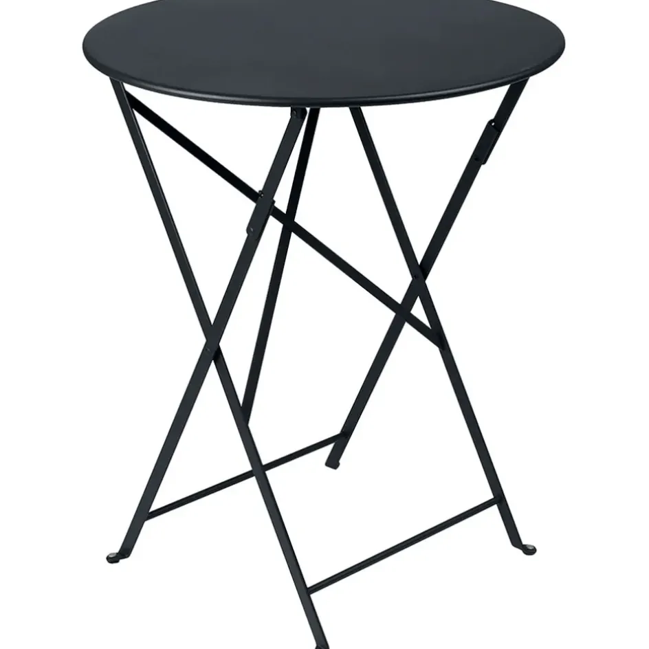 Fabrique de Styles Tables De Jardin|Jardin>Table de jardin plainte en acier - Bistro Carbone