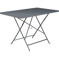 Fabrique de Styles Tables De Jardin|Jardin>Table de jardin pliante en acier - Bistro Carbone