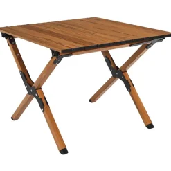 Fabrique de Styles Tables Basses, Guéridons|Jardin>Table de jardin pliante effet bois 58x60cm - Mariposa Naturel