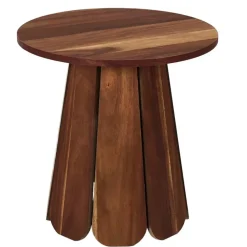 Fabrique de Styles Bouts De Canapé Et Tables D'appoint>Table d'appoint en bois foncé - Will Marron