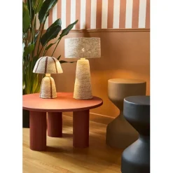 Fabrique de Styles Bouts De Canapé Et Tables D'appoint>Table d'appoint en fer - Arty Beige