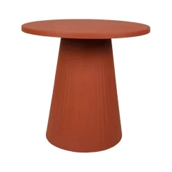 Fabrique de Styles Bouts De Canapé Et Tables D'appoint>Table d'appoint en fer d45cm - Arty Terracotta