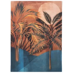 Fabrique de Styles Tableaux Et Toiles>Tableau tropic et bleu 50x70cm - Gallery Terracotta
