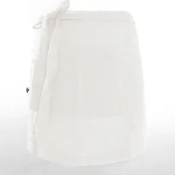 Fabrique de Styles Torchons, Tabliers Et Maniques>Tablier chantilly en gaze de coton 45x80cm - Gaia Blanc