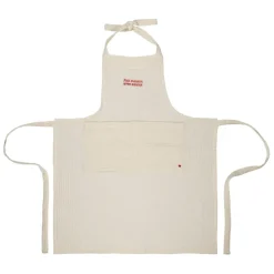 Fabrique de Styles Torchons, Tabliers Et Maniques>Tablier en coton écru et rouge - Famille Ecru, Rouge