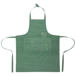 Fabrique de Styles Torchons, Tabliers Et Maniques>Tablier en coton - P'tit Légume Vert