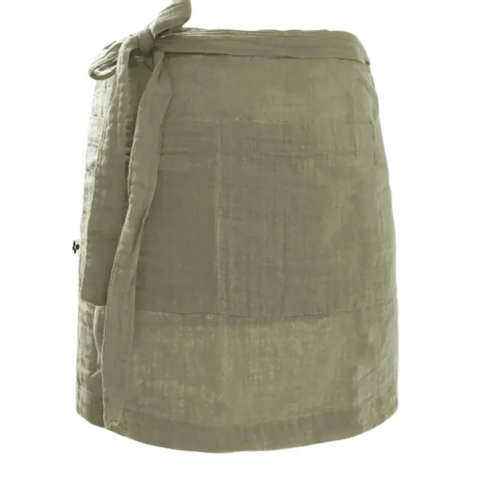 Fabrique de Styles Torchons, Tabliers Et Maniques>Tablier en gaze de coton 45x80cm - Gaia Romarin