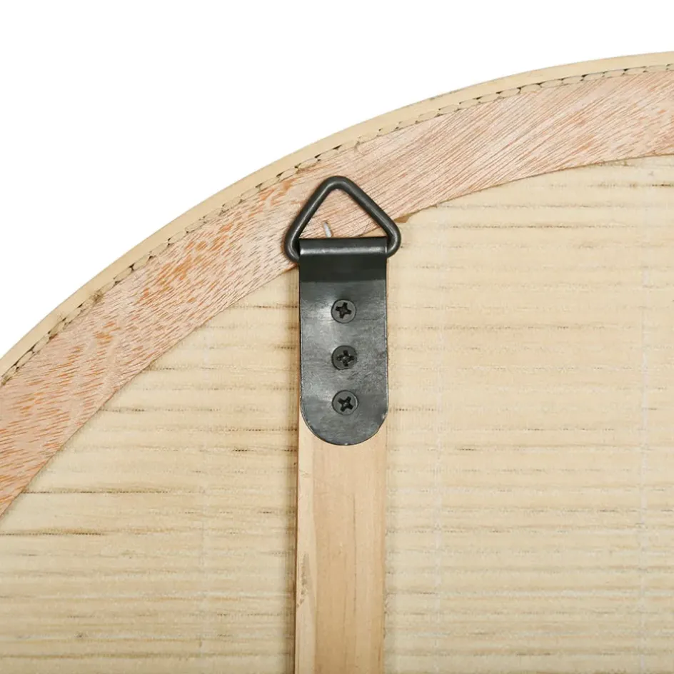 Fabrique de Styles Étagères Murales>Étagère murale 2 niveaux (x2) en bambou et naturel - Papaye Kaki