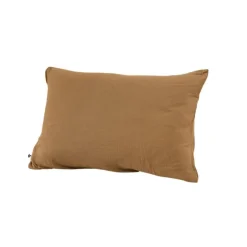 Fabrique de Styles Taies Et Traversins>Taie d'oreiller en gaze de coton 50x70cm - Gaia Camel