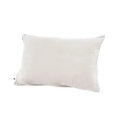 Fabrique de Styles Taies Et Traversins>Taie d'oreiller chantilly en gaze de coton 50x70cm - Gaia Blanc
