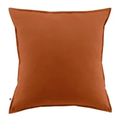 Fabrique de Styles Taies Et Traversins>Taie d'oreiller en flanelle tomette 63x63cm - Candice Orange