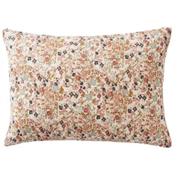 Fabrique de Styles Taies Et Traversins>Taie d'oreiller en gaze de coton imprimée pampa 50x70cm - Capucine Naturel