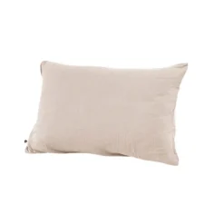 Fabrique de Styles Taies Et Traversins>Taie d'oreiller en gaze de coton unie pampa 50x70cm - Gaia Naturel