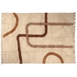 Fabrique de Styles Tapis>Tapis en coton 230x160cm - Manarola Ecru