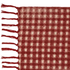 Fabrique de Styles Tapis>Tapis la campagne 120x80cm en coton Rouge