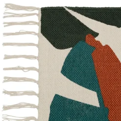 Fabrique de Styles Tapis>Tapis rectangle en coton 120x80cm - Seguia Multicolore