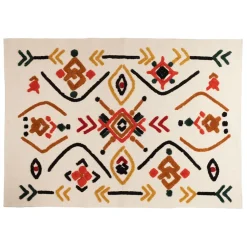 Fabrique de Styles Tapis>Tapis Titica naturel et Orange 200X140cm Naturel, orange