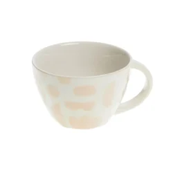 Fabrique de Styles Tasses Et Mugs>Tasse à thé en grès et blanc 40cl - Ohana Nude