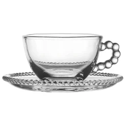 Fabrique de Styles Tasses Et Mugs>Tasse à thé en verre - perloa Transparent