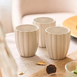 Fabrique de Styles Tasses Et Mugs>Tasse en céramique 12cl - Vlora Beige