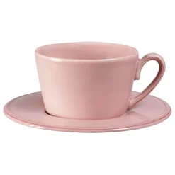 Fabrique de Styles Tasses Et Mugs>Tasse en faïence rose - constance Rose Poudre