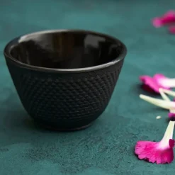 Fabrique de Styles Tasses Et Mugs>Tasse en fonte 12cl - Picots Noir