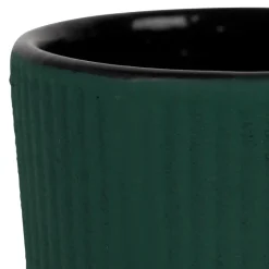 Fabrique de Styles Tasses Et Mugs>Tasse en fonte vert 12cl - Tresse Emeraude