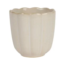 Fabrique de Styles Tasses Et Mugs>Tasse en grès écru 15cl - Romancero Ecru