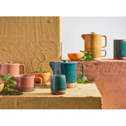 Fabrique de Styles Tasses Et Mugs>Tasse en grès émeraude 10cl - Nordika Emeraude