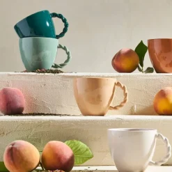 Fabrique de Styles Tasses Et Mugs>Tasse en grès moucheté 33cl - Organic Sauge