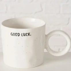Fabrique de Styles Tasses Et Mugs>Tasse en porcelaine Good luck 36cl - Jumbo Multicolore