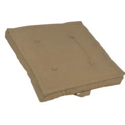 Fabrique de Styles Bains De Soleil, Chiliennes|Jardin>Tatami d'extérieur en coton 66x66cm - Colors Ficelle