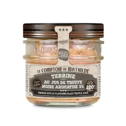 Fabrique de Styles Conserverie>Terrine au jus de truffe noire 220g Multicolore