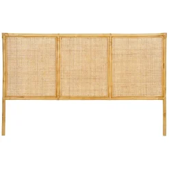 Fabrique de Styles Têtes De Lit Et Paravents>Tete lit en rotin 160x100 - Balamea Naturel