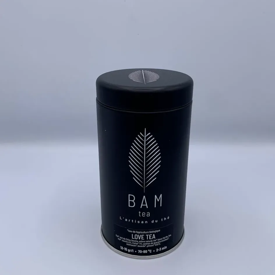 Fabrique de Styles Cafés, Thés Et Infusions>Thé Love tea bio avec boite métal - 70g Multicolore