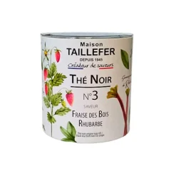 Fabrique de Styles Cafés, Thés Et Infusions>Thé noir, fraise des bois, rhubarbe 60g - n°3 Multicolore
