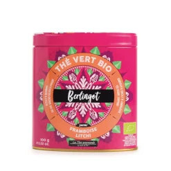 Fabrique de Styles Cafés, Thés Et Infusions>Thé vert 100g - framboise - litchi- bio Multicolore