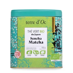 Fabrique de Styles Cafés, Thés Et Infusions>Thé vert sencha matcha -100g - bio Multicolore