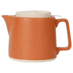 Fabrique de Styles Théières Et Cafetières>Theiere en grès et filtre inox 1l - Verde Terracotta