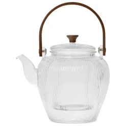 Fabrique de Styles Théières Et Cafetières>Theiere en verre borosilicate 1l - Manarola Transparent