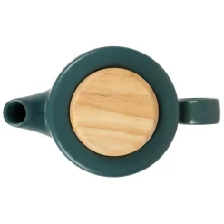 Fabrique de Styles Théières Et Cafetières>Théière en grès mat avec filtre - Baltika Emeraude