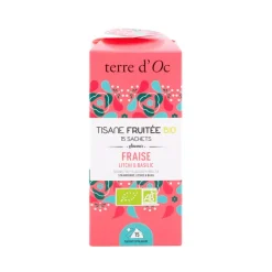 Fabrique de Styles Cafés, Thés Et Infusions>Tisane 15 sachets fruitée bio saveur fraise litchi et basilic Multicolore