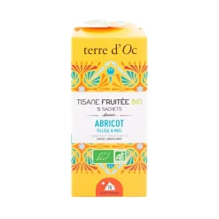 Fabrique de Styles Cafés, Thés Et Infusions>Tisane 15 sachets fruitée bio saveur abricot tilleul et miel Multicolore