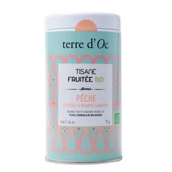 Fabrique de Styles Cafés, Thés Et Infusions>Tisane peche verveine orange sanguine- pot en métal - 70g ab Multicolore